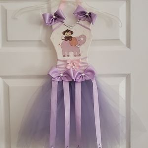 TuTu Dress Hair Bow Holder